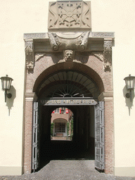 Entrance gate at the Schwanenburg Castle