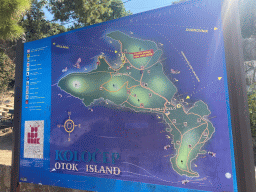 Map of Kolocep island