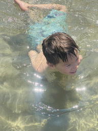 Max at the Donje Celo Beach