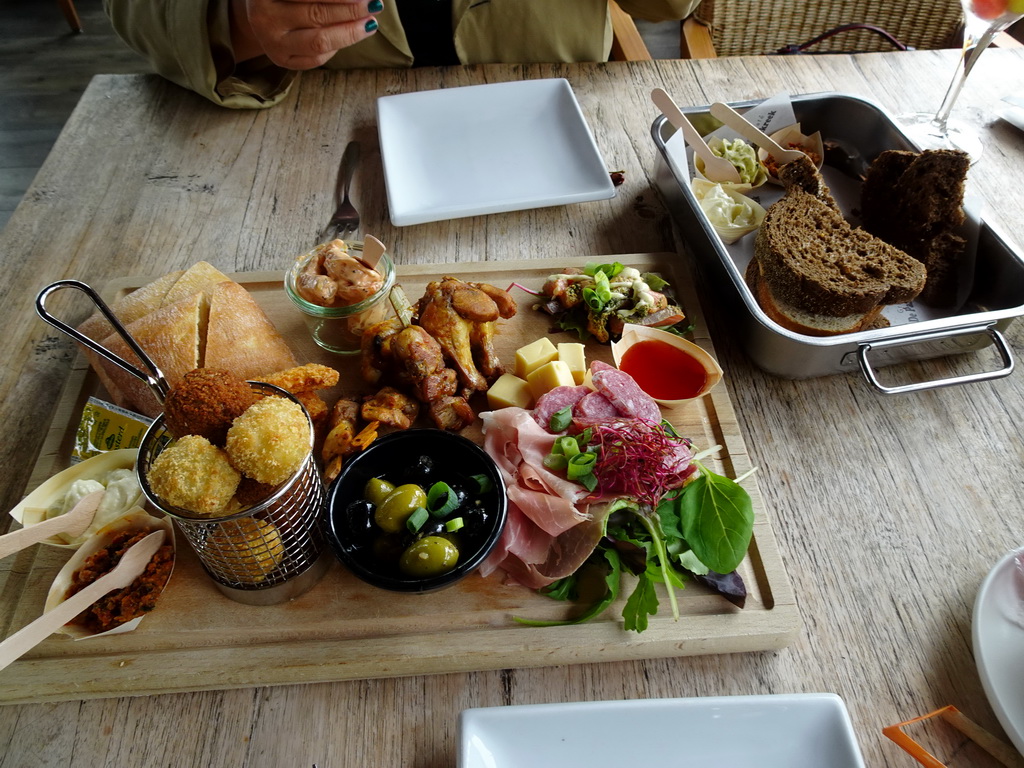 Lunch at the Grand Café of Camping and Villa Park De Paardekreek