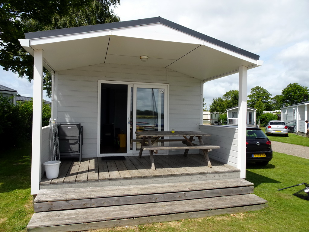 Front of our holiday home at Camping and Villa Park De Paardekreek