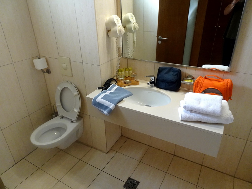 Interior of our bathroom at the Blue Lagoon Resort