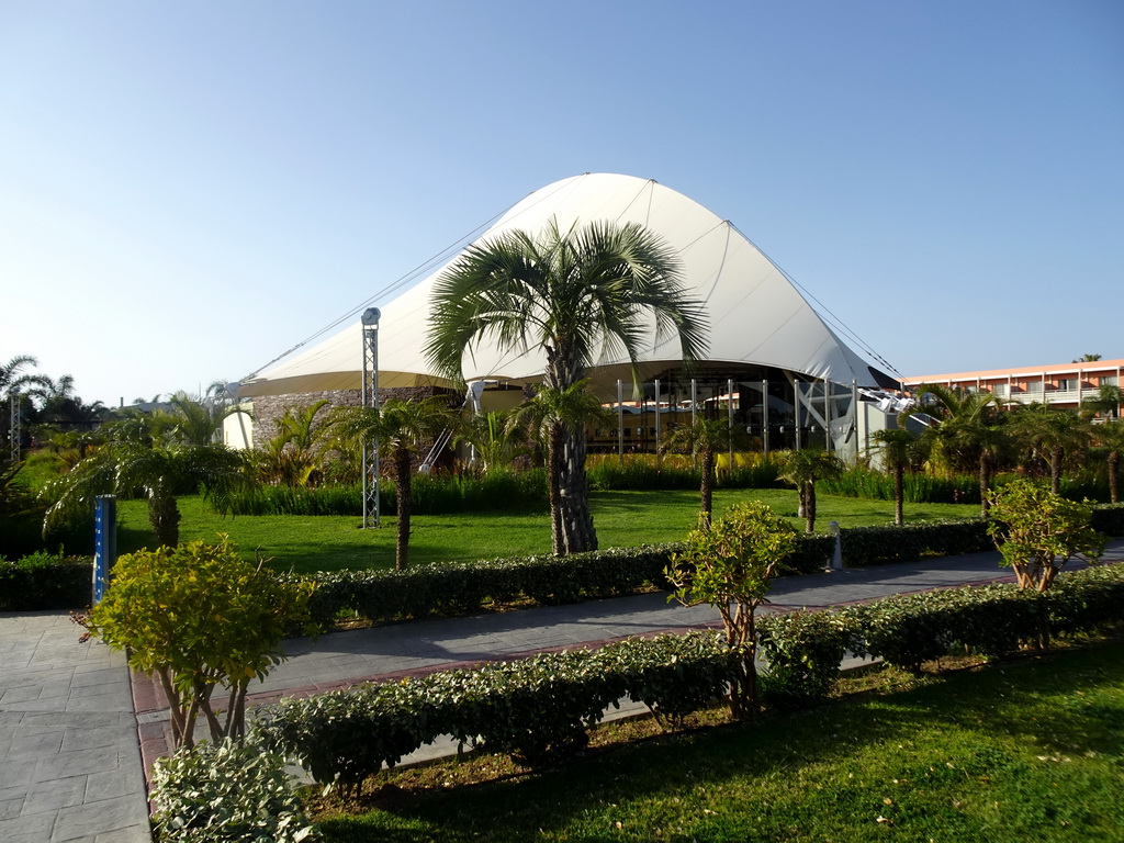 The Entertainment Tent at the Blue Lagoon Resort