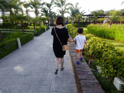 Miaomiao and Max at the Blue Lagoon Resort