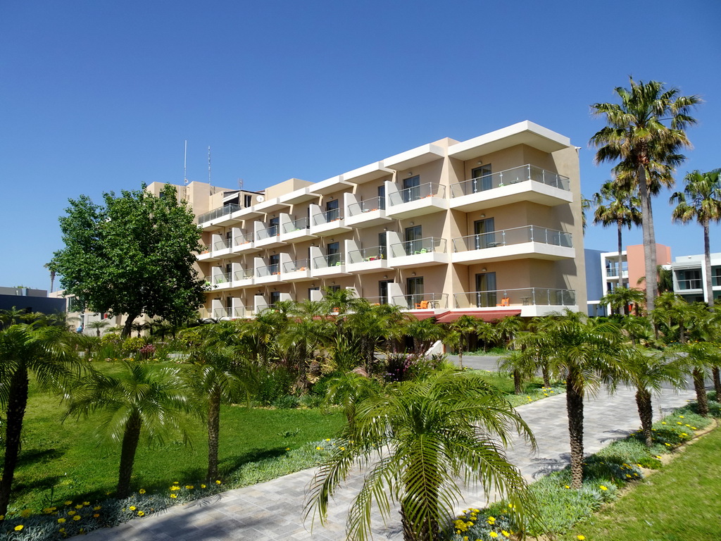 Front of building 8000 at the Blue Lagoon Resort