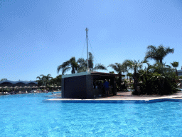 The Crêpe and Sandwich Station at the Main Pool at the Blue Lagoon Resort