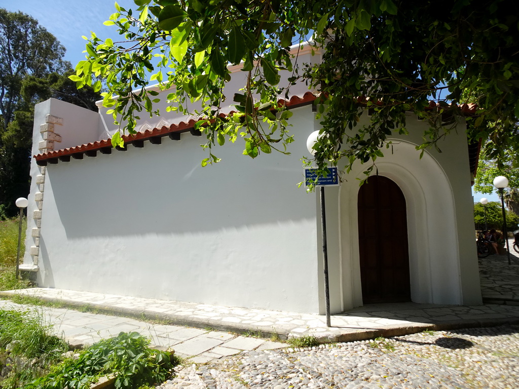 The Salt Warehouse at the Platía Platanou square