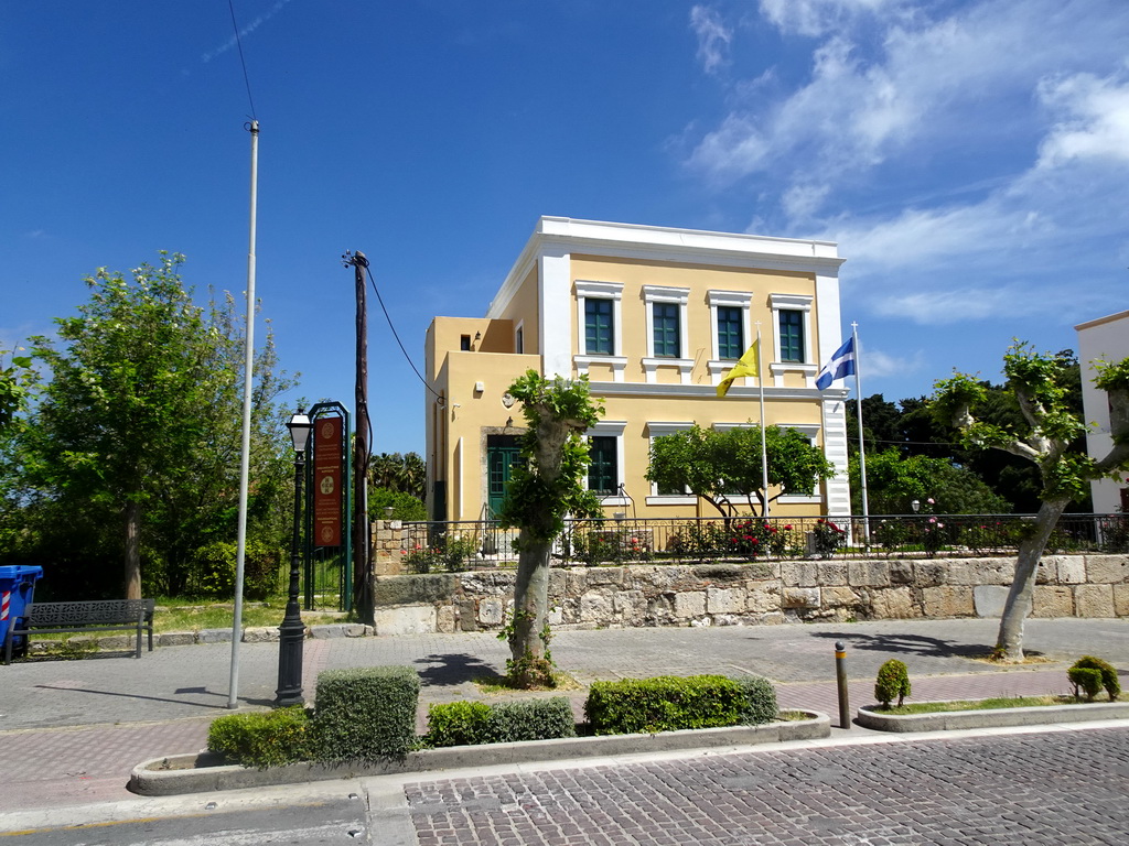 Front of the Ecclesiastical Museum of Kos & Nisyros at the Leofóros Ippokratous boulevard