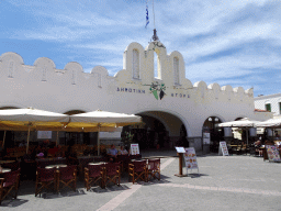 Front of the Kos Market Hall at Eleftherias Square