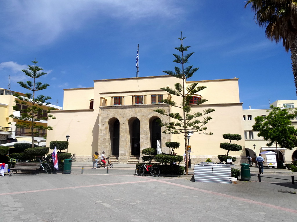 Front of the Archaeological Museum of Kos at Eleftherias Square