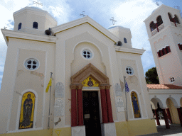 West facade of the Church of Agia Paraskevi