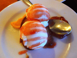 Dessert at the Golden Sun Chinese Restaurant at the Blue Lagoon Resort