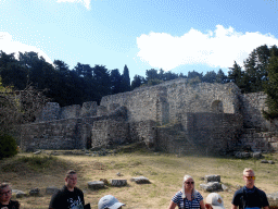 Ruins of the Roman Baths at the lower level of the Asclepeion