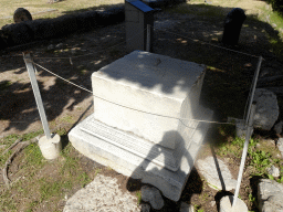 Stone at the First Terrace of the Asclepeion