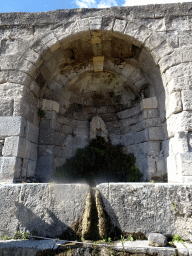 Recess in the wall separating the First Terrace and the Second Terrace of the Asclepeion