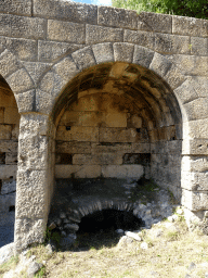 Recess in the wall separating the First Terrace and the Second Terrace of the Asclepeion