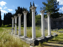 Columns at the Second Terrace of the Asclepeion