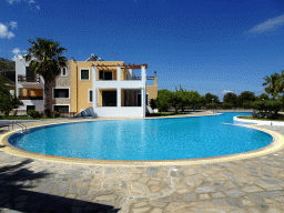 Swimming pool at the Triantafyllopoulos Winery