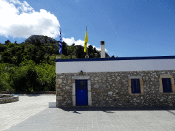 Building next to the Zia Church at the town of Zia