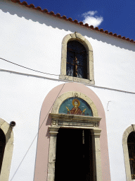 Gate at the west side of the Zia Church at the town of Zia