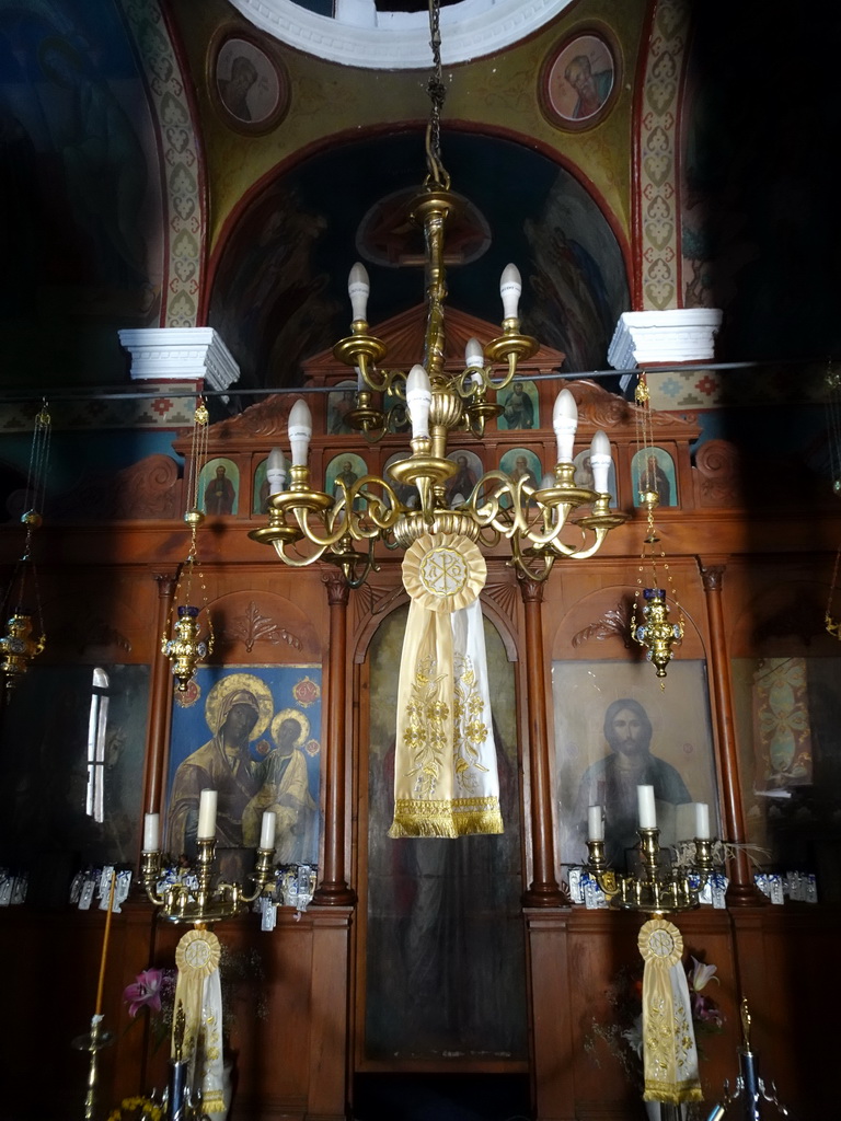 Apse of the Zia Church at the town of Zia