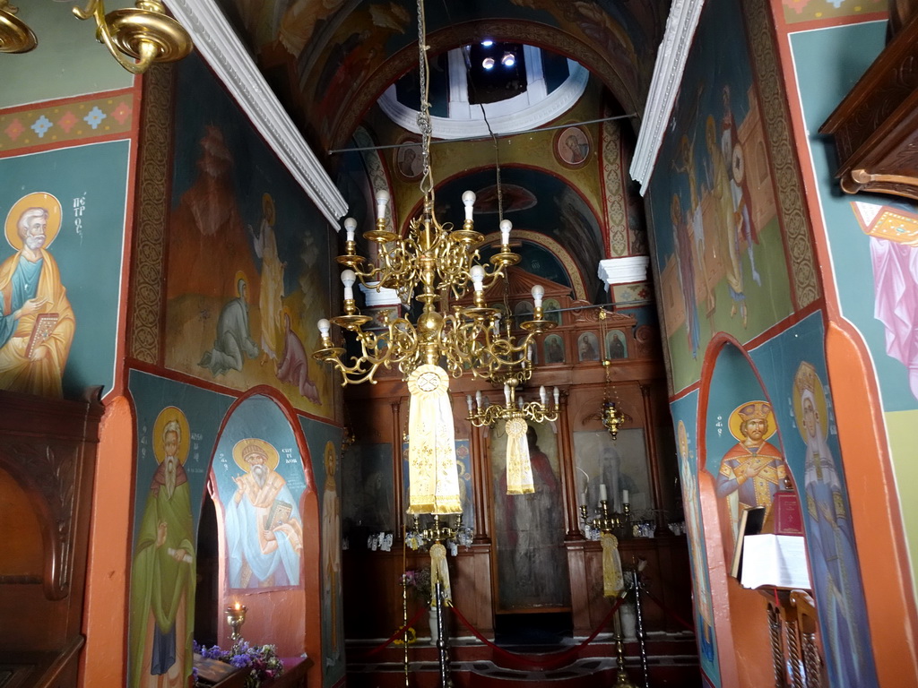 Nave and apse of the Zia Church at the town of Zia