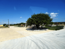 Front of the Melissa Honey Farm at the Eparchiakis Odou Ko-Kefalou street at the east side of the town of Kefalos