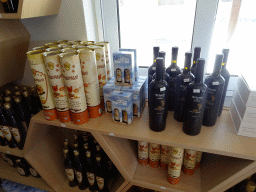 Honey products in the shop of the Melissa Honey Farm at the east side of the town of Kefalos