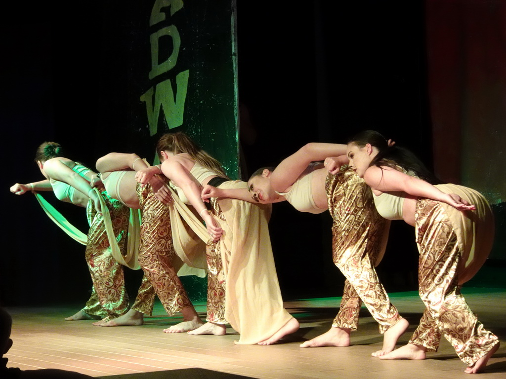 Dancers at the Lion King show at the Entertainment Tent at the Blue Lagoon Resort