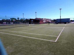 Tennis court at the Blue Lagoon Resort