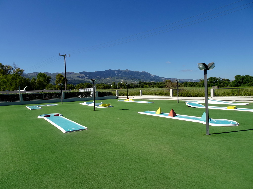 The Minigolf Court at the Blue Lagoon Resort