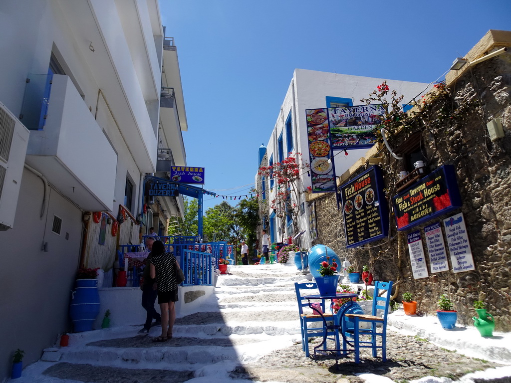 The White Stairs of Kos at the Riga Fereou square