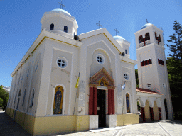 Front of the Church of Agia Paraskevi