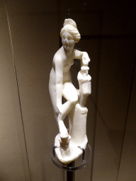 Marble statuette of Aphrodite untying her sandal (`Sandalizousa`), at the Casa Romana museum
