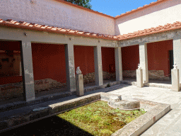 The Small Peristyle at the Casa Romana museum