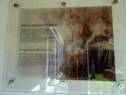 Information on the Banqueting Halls (Triclinia) at the Casa Romana museum