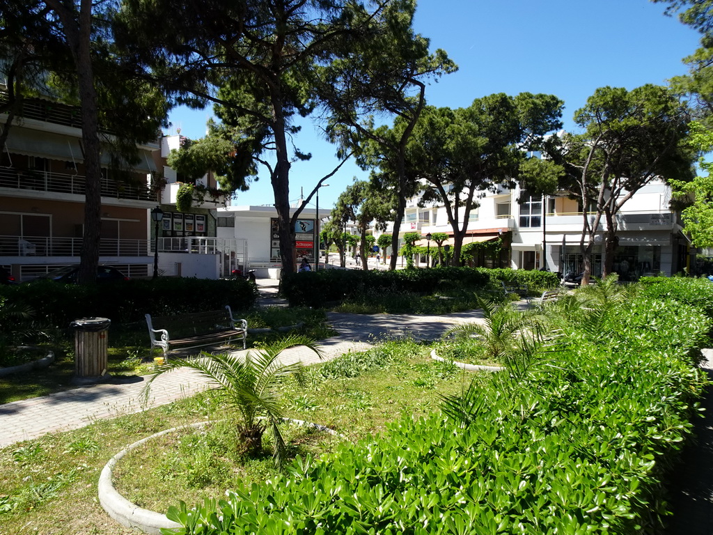 Small park at the Vasileos Pavlou street