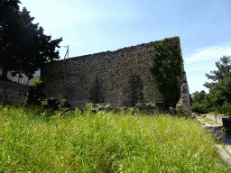 Wall of the Ancient Nymphaion at the West Archaeological Site