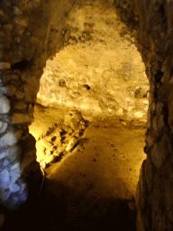 Room in the catacombs of the Roman Odeum