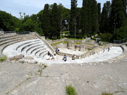 The Roman Odeum with Miaomiao on the stage