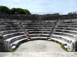 Miaomiao and Max at the Roman Odeum