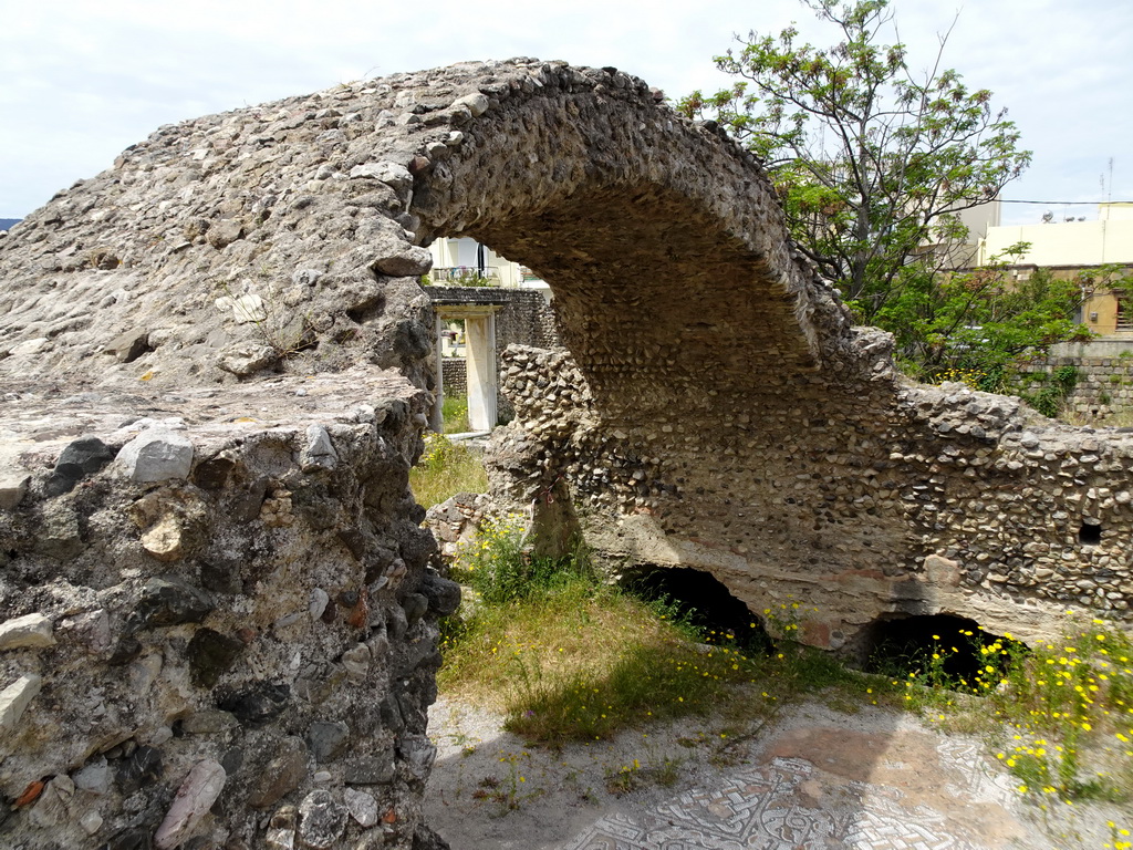 Arch at the Ancient Gymnasium at the West Archaeological Site