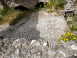 Mosaic at the Ancient Gymnasium at the West Archaeological Site