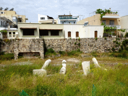 Rocks at the Xystos Gymnasium at the West Archaeological Site