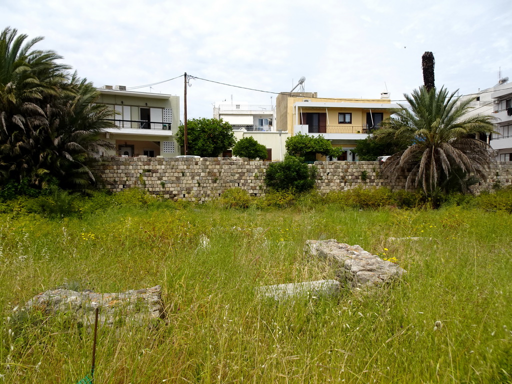 Rocks at the Xystos Gymnasium at the West Archaeological Site