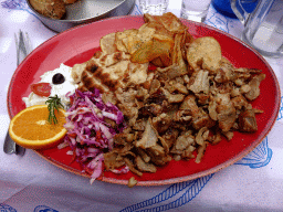 Lunch at the Taverna Fish House restaurant