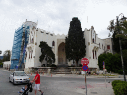 North side of the Kos Police Station at the Akti Miaouli street