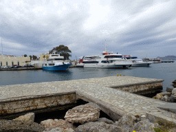 Boats at the north side of the Limenas Ko harbour