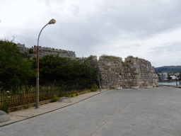 Northwest wall of the Neratzia Castle