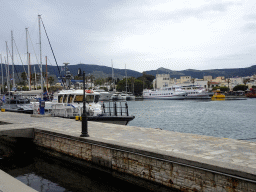 Boats at the south side of the Limenas Ko harbour